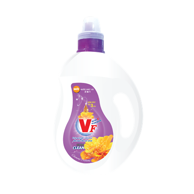 Nước giặt xả VF tím 3.8kg hương nước hoa quyến rũ
